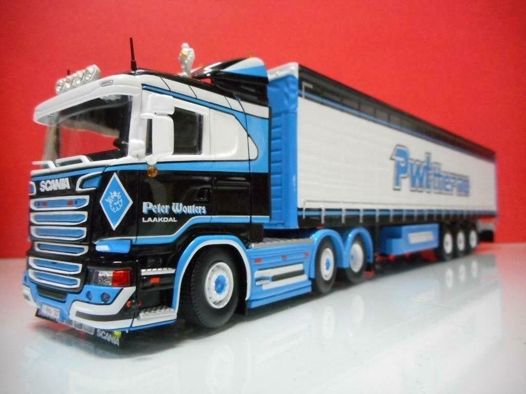 TEKNO SCANIA STREMALINE PETER WOUTERS 81487, Ophalen of Verzenden, Nieuw, Bus of Vrachtwagen, Tekno