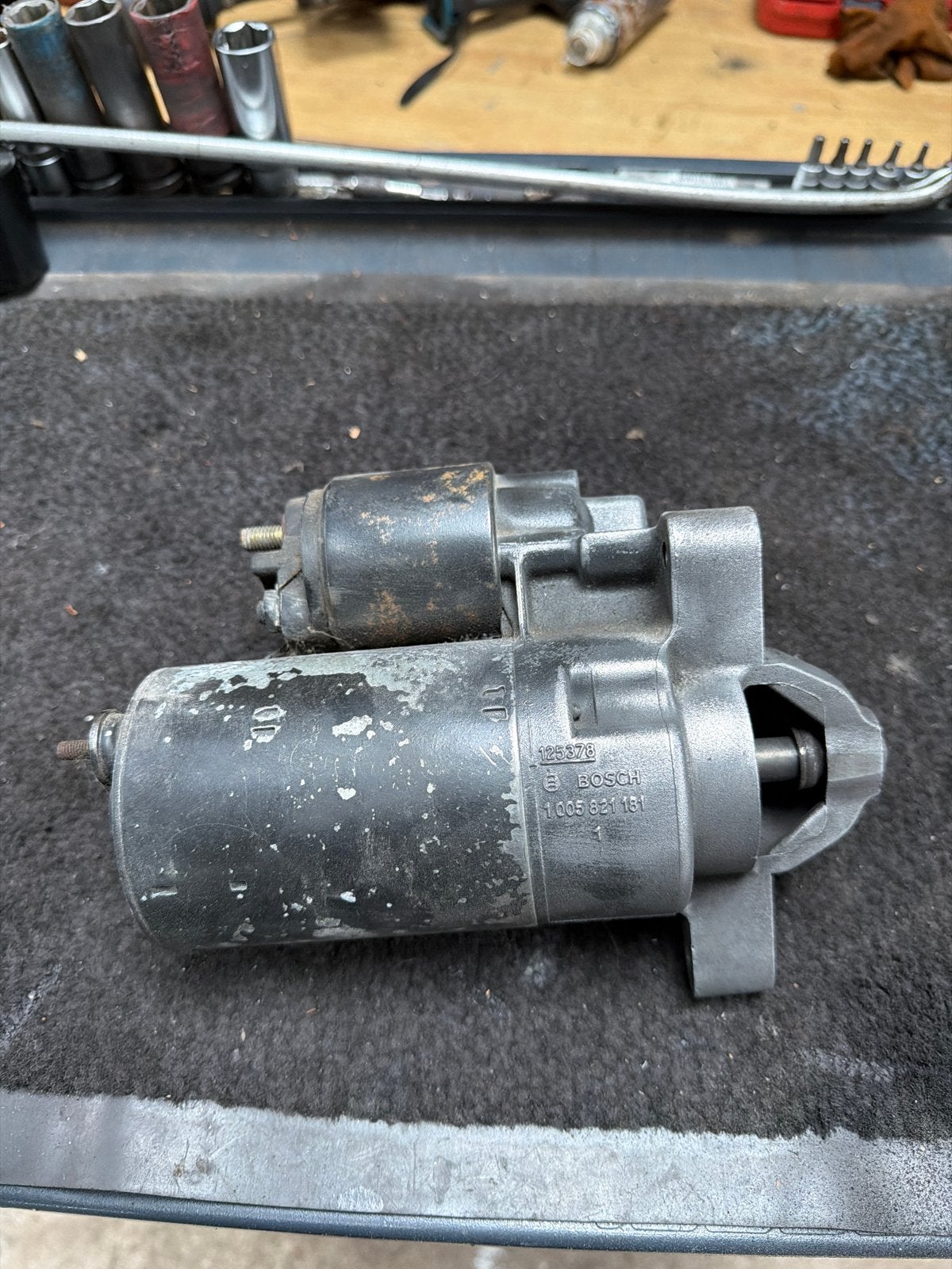 Startmotor Peugeot 205 Bosch 1005821181 0331303095-595, Ophalen of Verzenden, Gebruikt, Peugeot