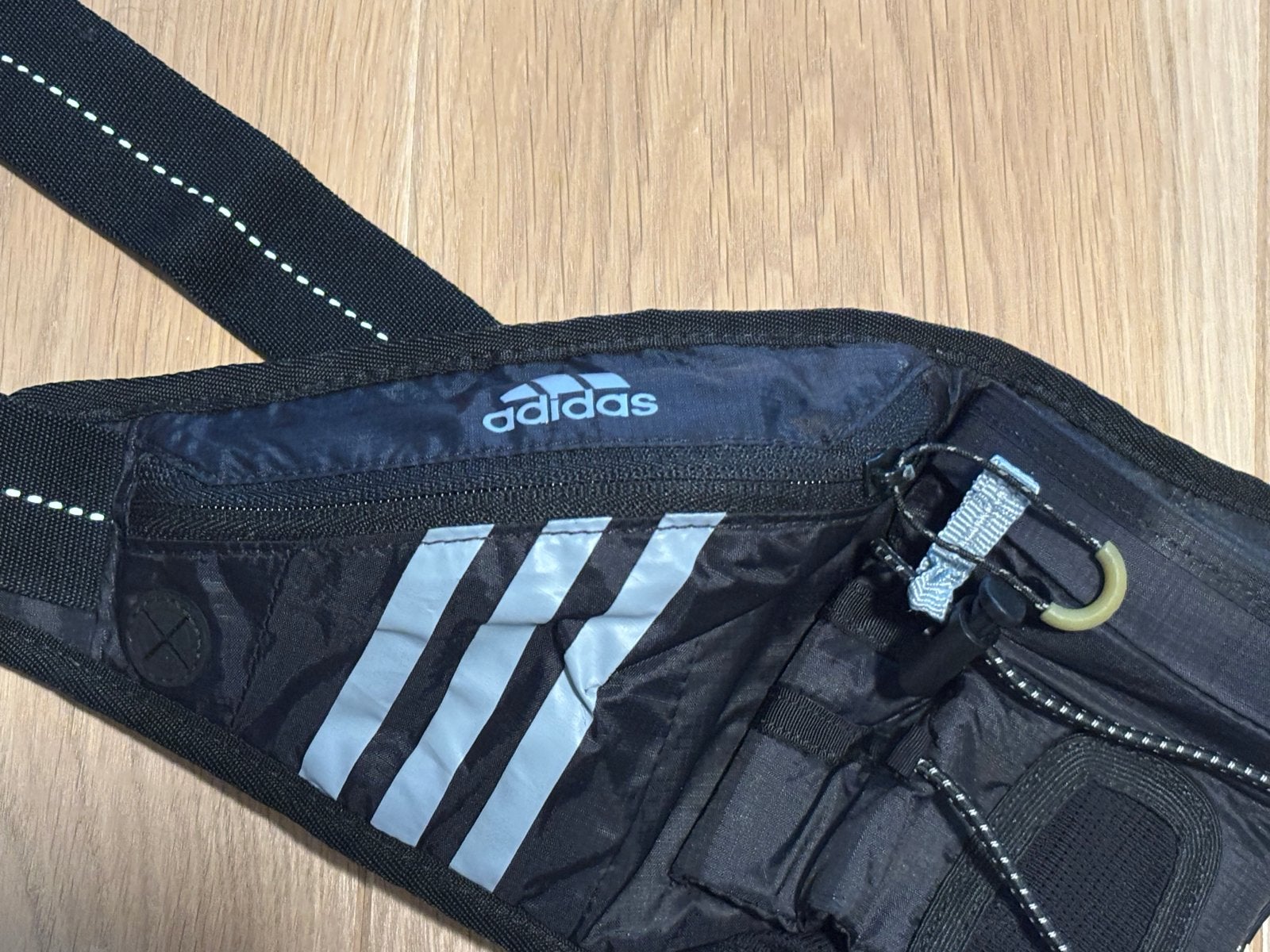 Adidas heuptas / hardloopgordel - Zwart, Ophalen of Verzenden, Zo goed als nieuw