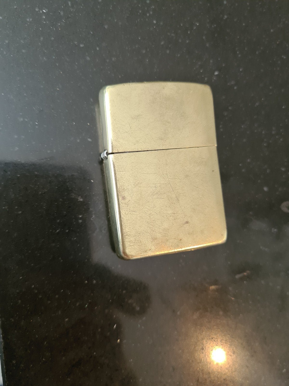 Vintage Zippo Aansteker - Gebruikt, Verzamelen, Ophalen of Verzenden