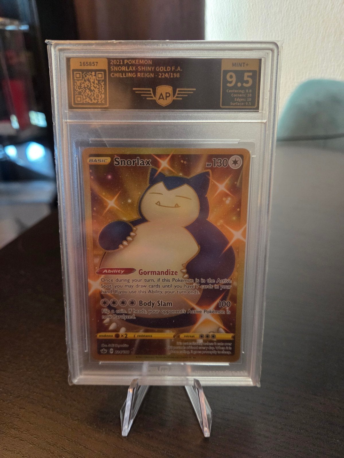 AP 9.5 Snorlax (CRE 224), Ophalen of Verzenden, Zo goed als nieuw