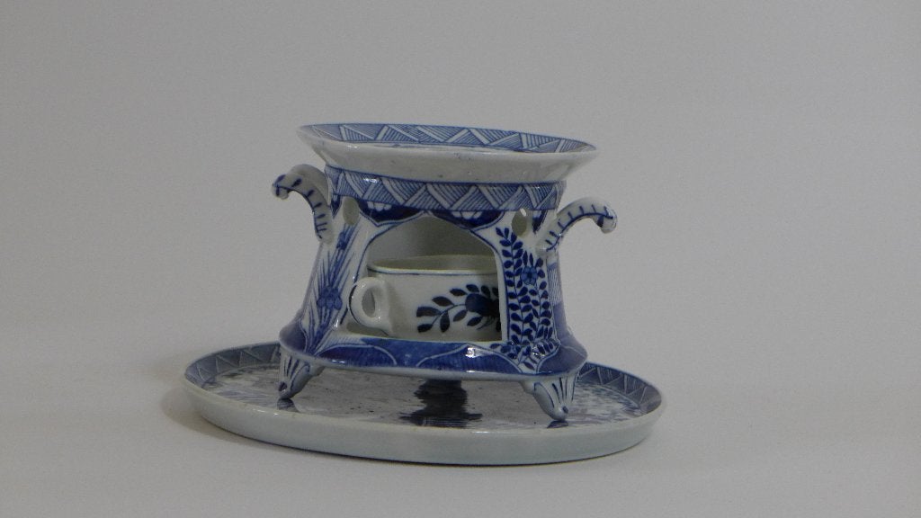 Lange Lijs theestoof porselein Mosa, Antiek en Kunst, Ophalen of Verzenden