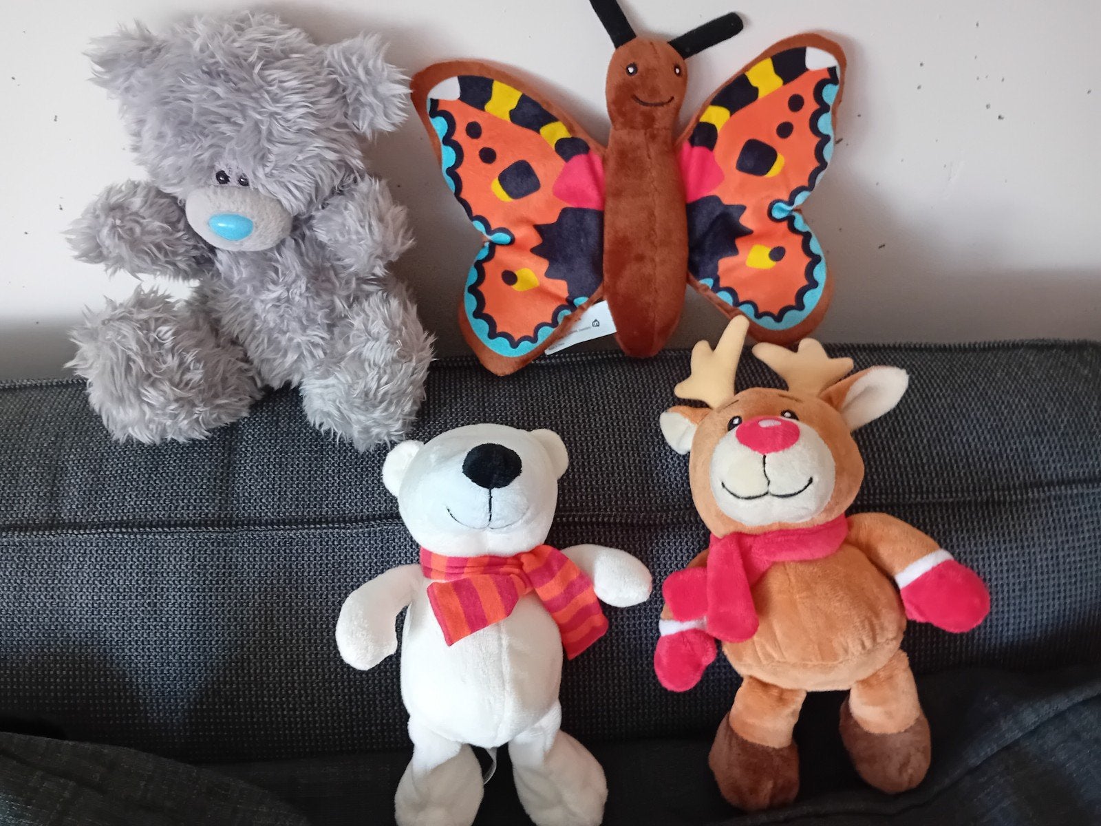Nieuw diverse dieren 4 stuk knuffelen alles 20 cm Hoogte, Ophalen, Nieuw, Overige typen