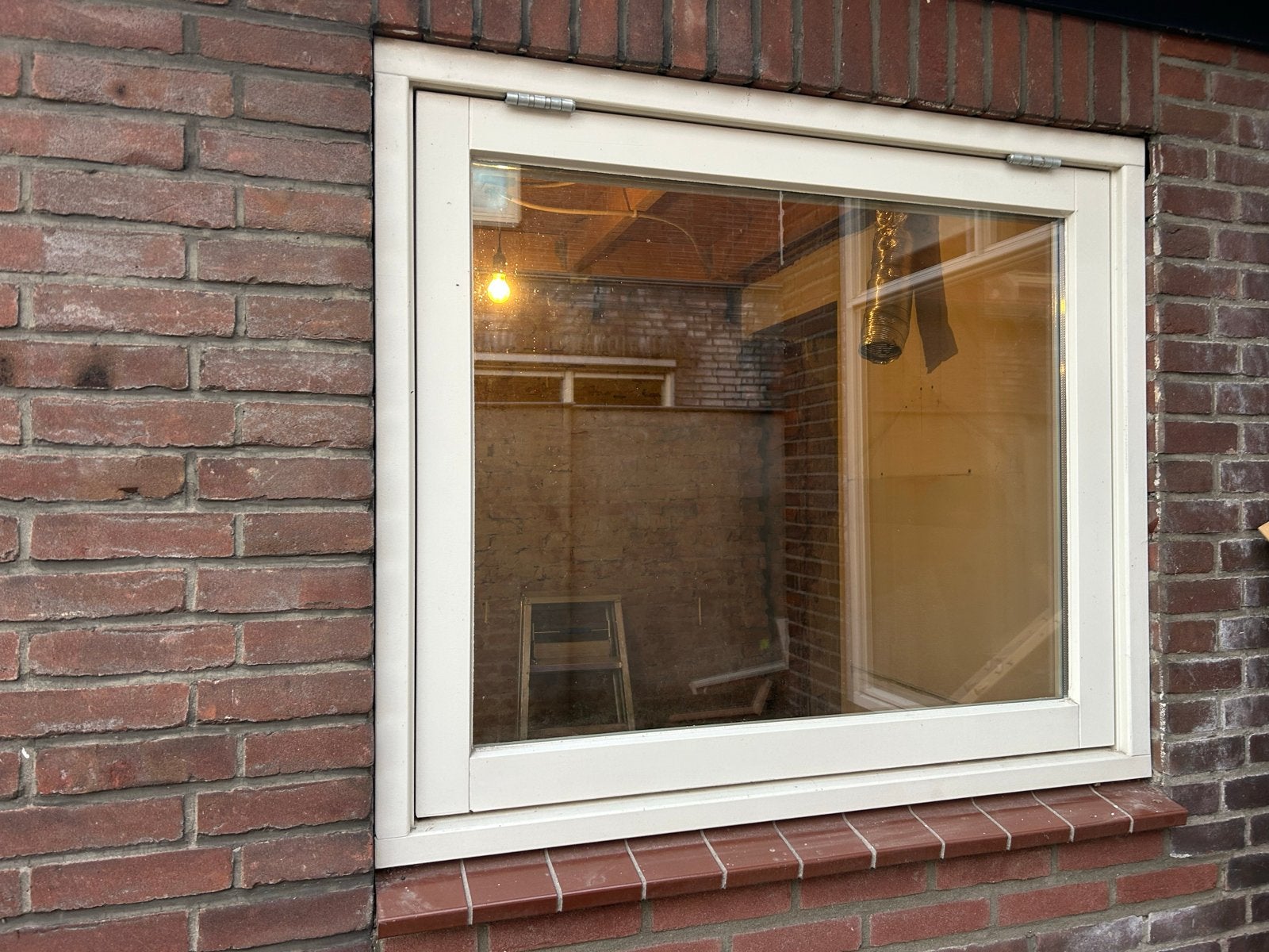 Raam 106x123 cm met dubbelglas, Doe-het-zelf en Verbouw, Ophalen, Gevelraam of Ruit, 80 tot 120 cm, 120 tot 160 cm