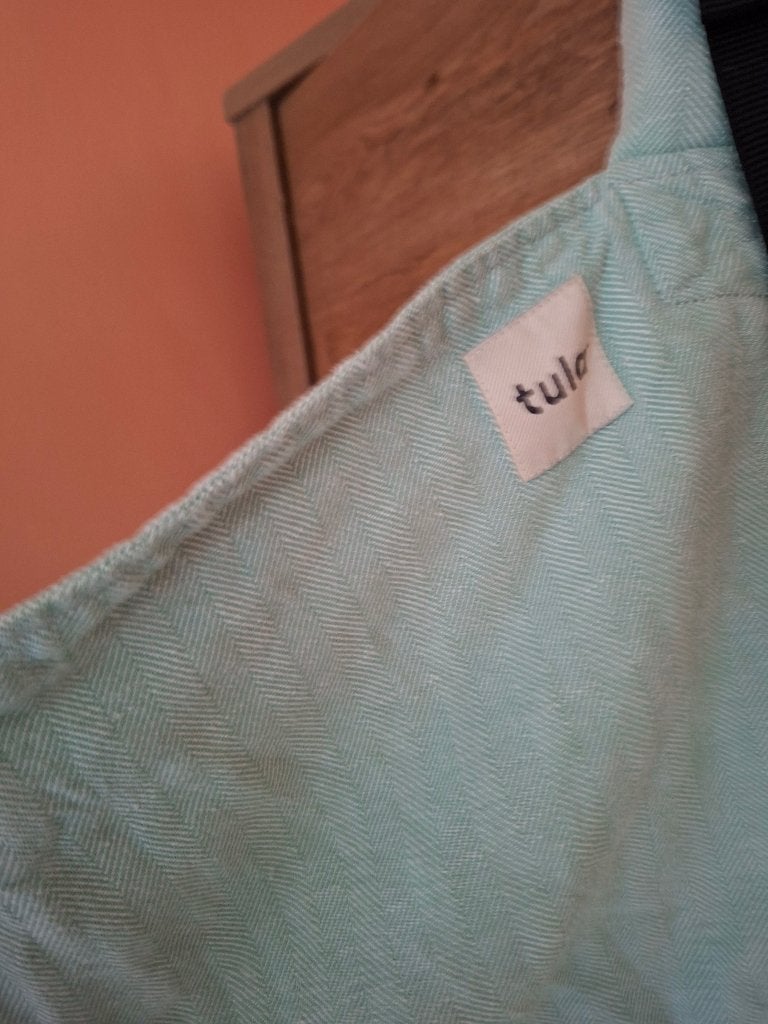 Draagzak Tula, Buik of Rug, Zo goed als nieuw, Draagzak, Ophalen