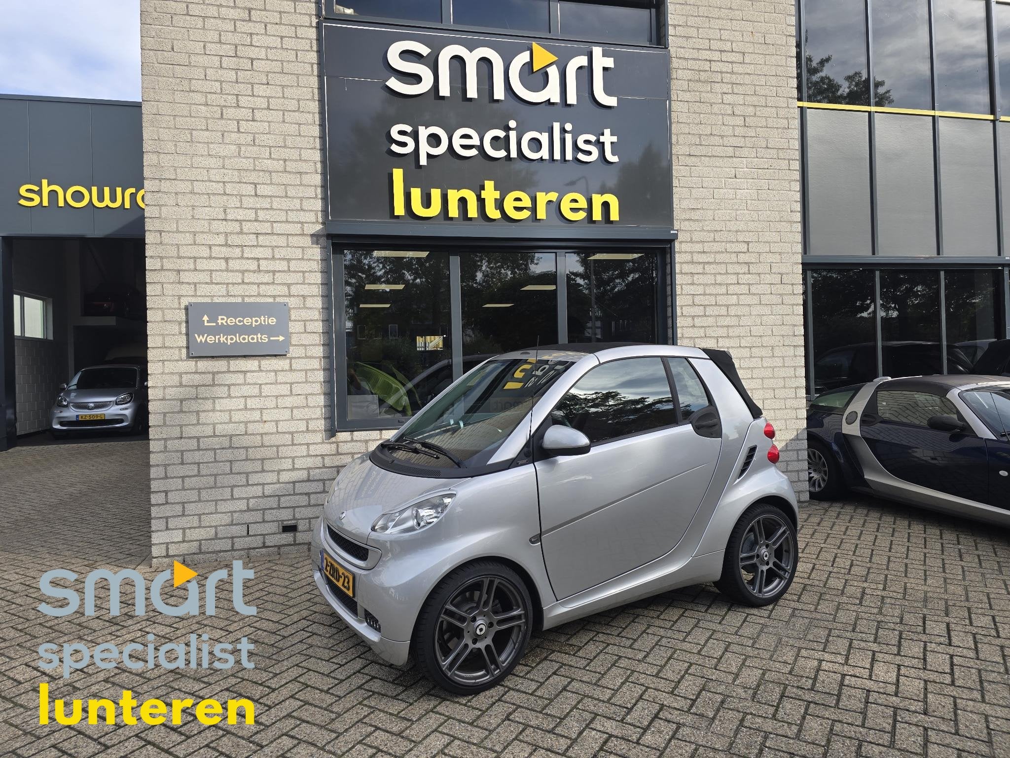 smart fortwo cabrio 1.0 mhd Passion stuurbekrachtiging! gara, Automaat, Euro 5, Achterwielaandrijving, Gebruikt