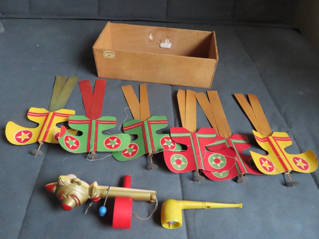 Speelgoed uit de 50 jaren, Antiek en Kunst, Ophalen of Verzenden