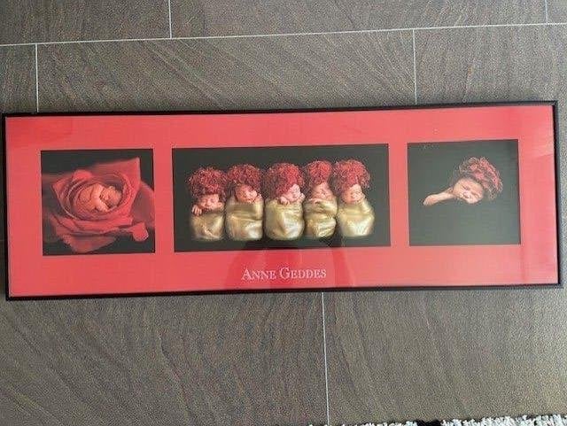 gratis poster Anne Geddes in lijst, Ophalen, Gebruikt, Minder dan 50 cm, Schilderij