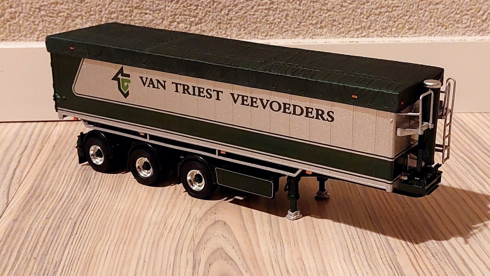 Wsi Van Triest Veevoeders Bulthuis kiep trailer nieuw, Ophalen of Verzenden, Nieuw, Bus of Vrachtwagen, Wsi