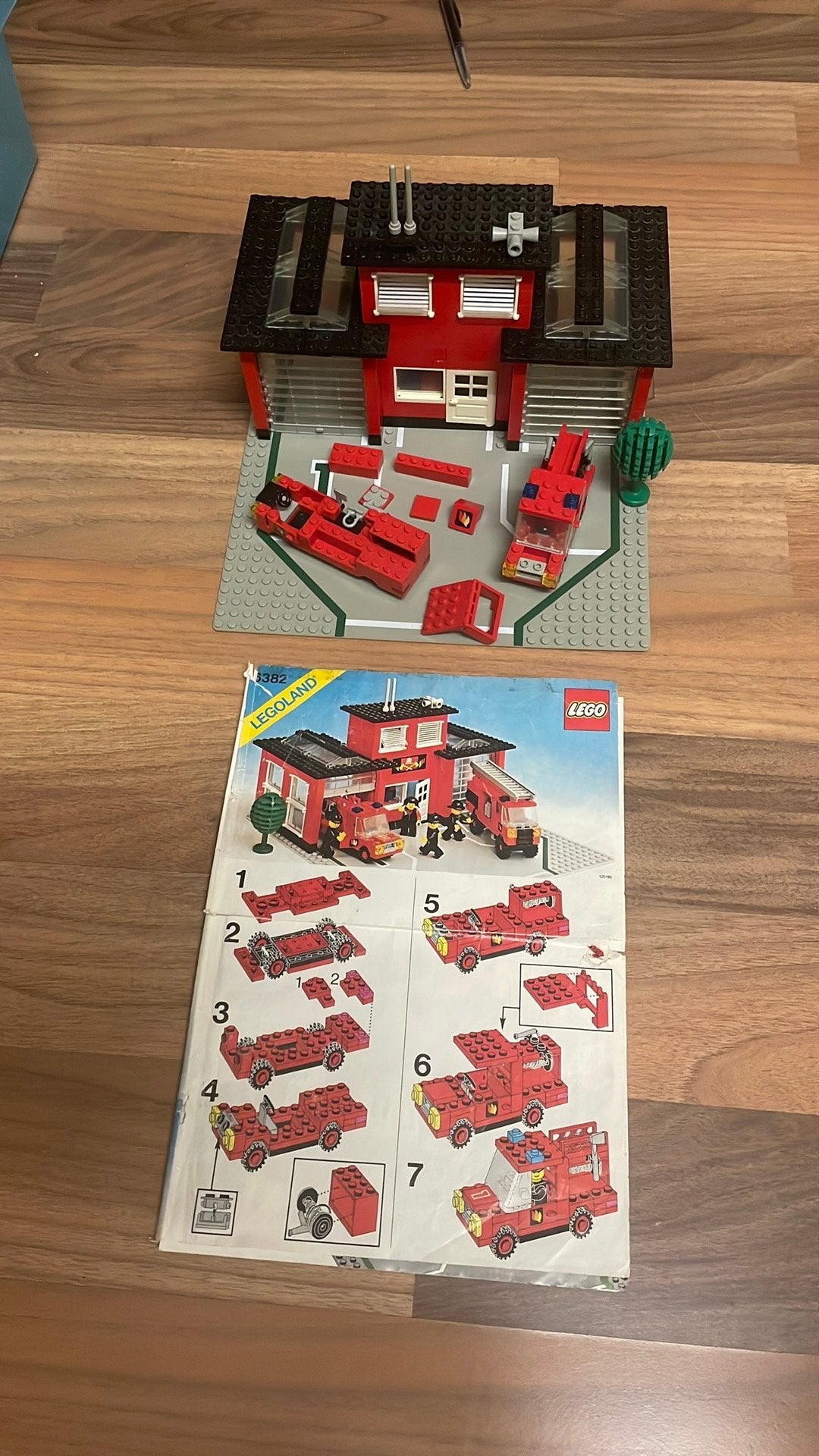 Lego 6382 Vintage Brandweerkazerne, Ophalen, Zo goed als nieuw