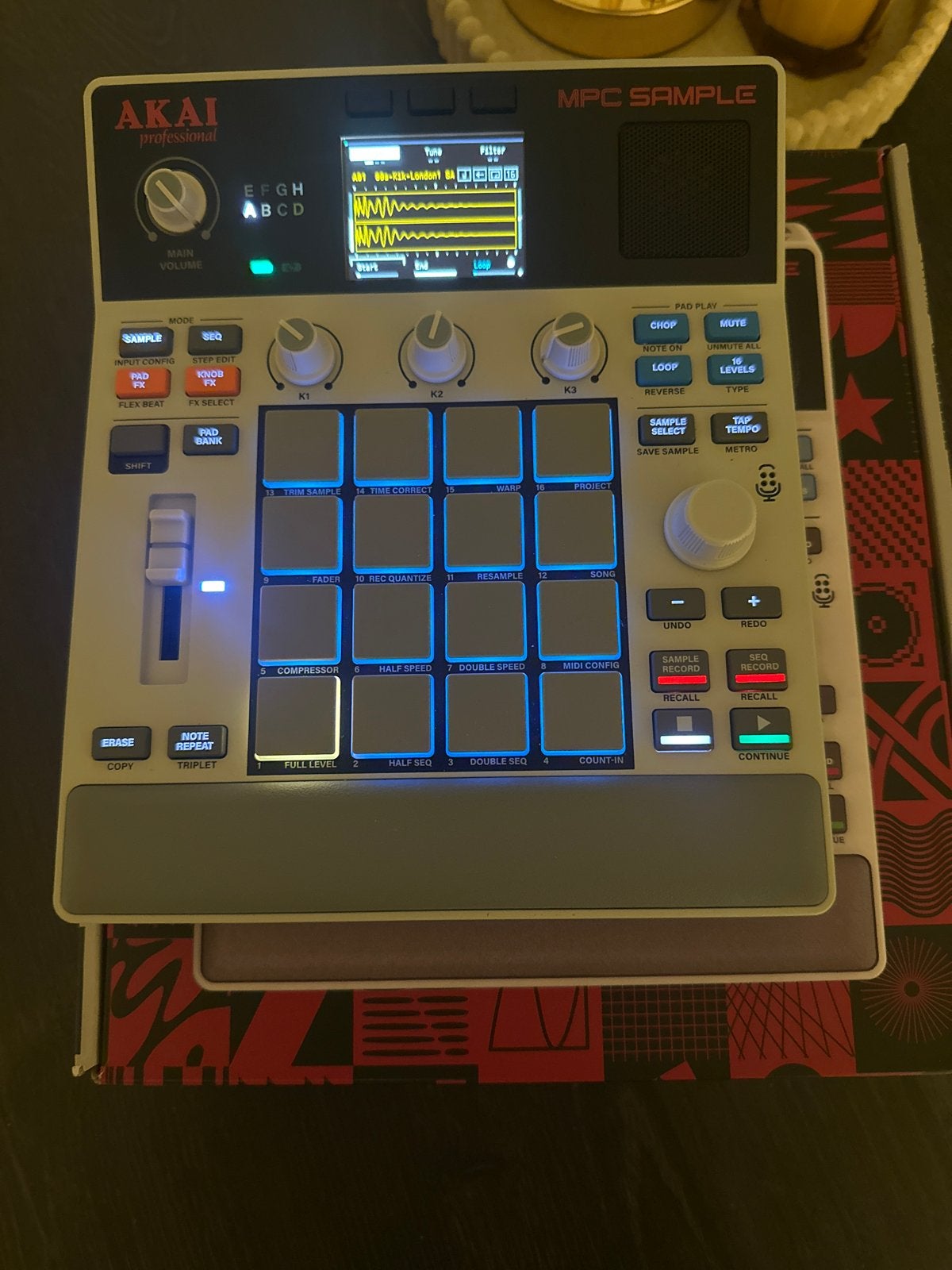 Akai MPC Sample - Zo goed als nieuw, Muziek en Instrumenten, Ophalen, Zo goed als nieuw