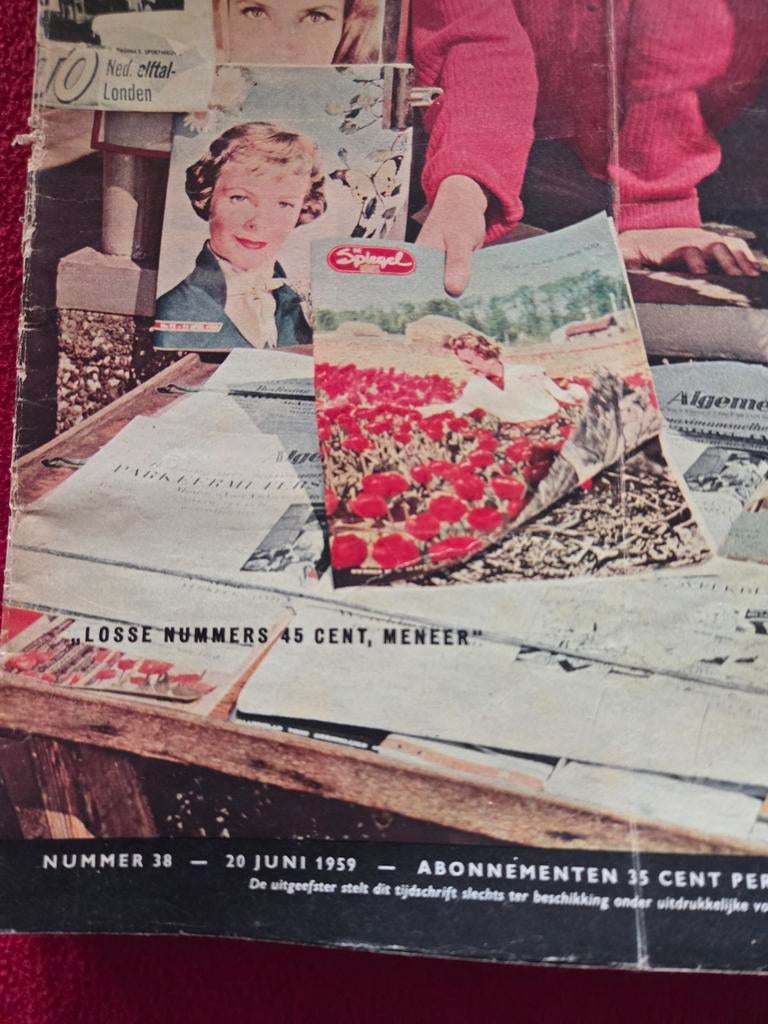De Spiegel - Christelijk Nationaal Weekblad uit 1959, Ophalen of Verzenden, Gelezen