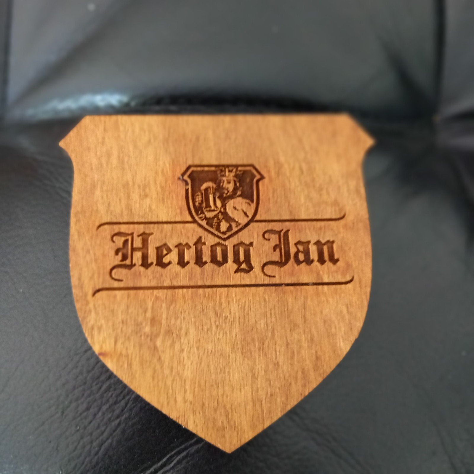 houten Hertog Jan wandbord / schild – Mancave decoratie, Ophalen of Verzenden, Reclamebord
