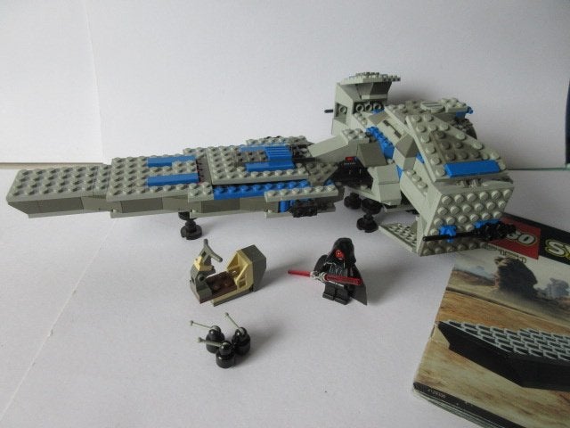 7151 Lego Star Wars, Sith Infiltrator met bouwtekening, Kinderen en Baby's, Speelgoed | Duplo en Lego, Star Wars, Lego, Ophalen of Verzenden