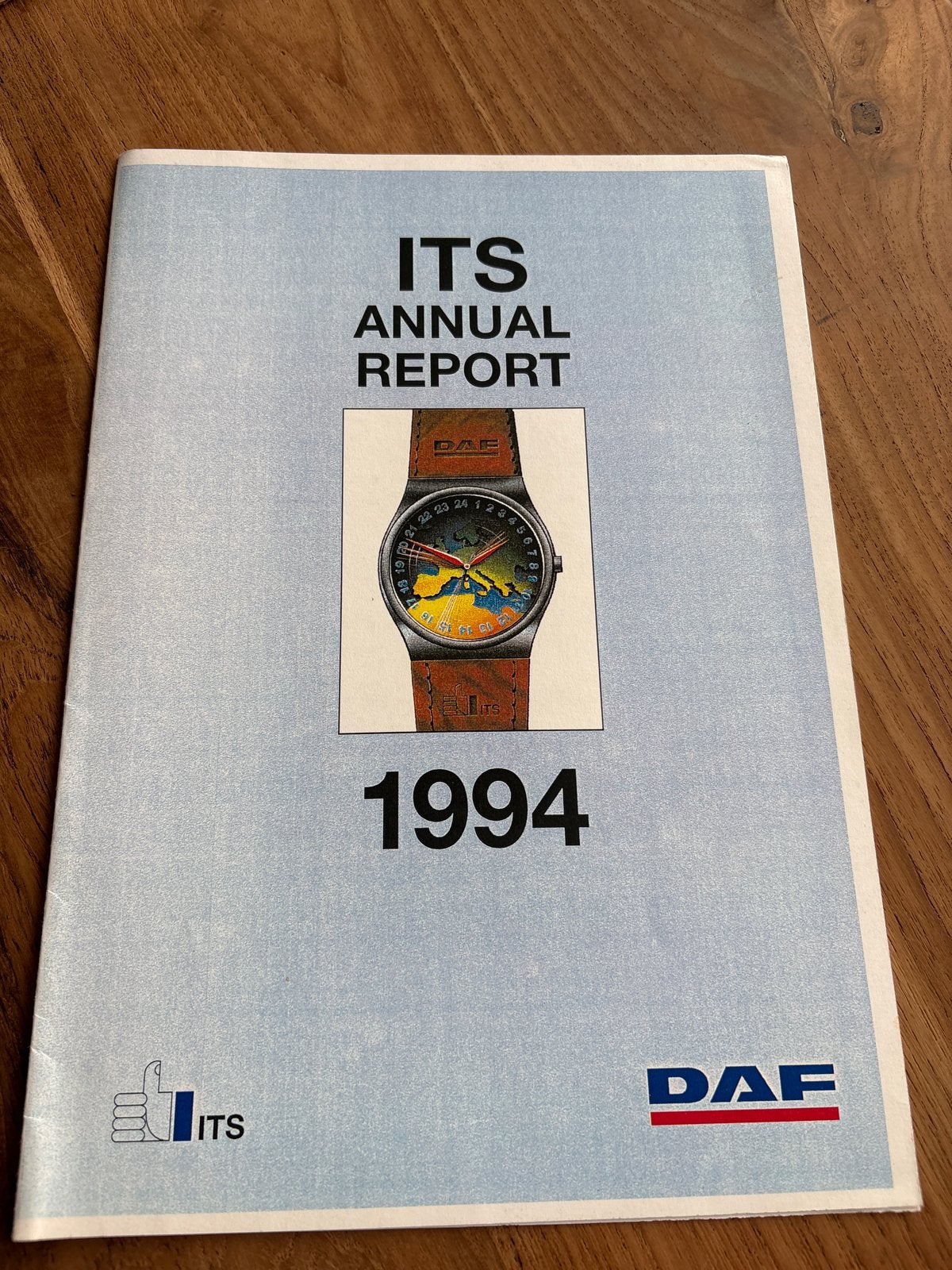 DAF ITS Jaarverslag 1994 - Zeldzaam document, Ophalen of Verzenden, Gelezen, Overige merken