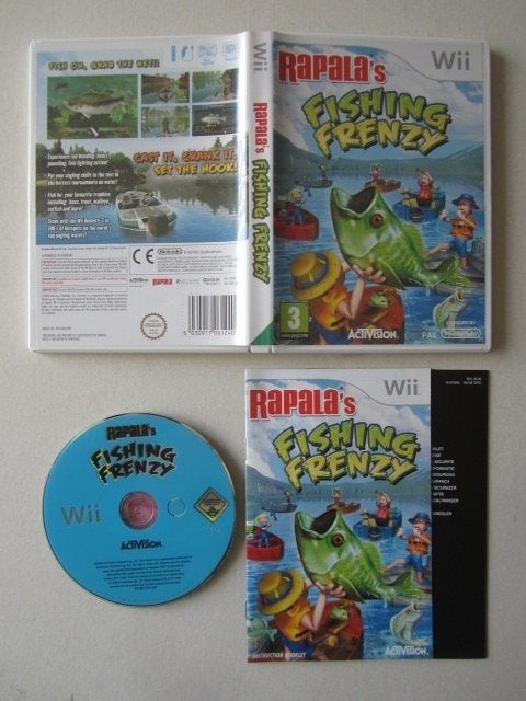Rapala's fishing frenzy Nintendo Wii, Overige genres, 1 speler, Nieuw, Ophalen of Verzenden