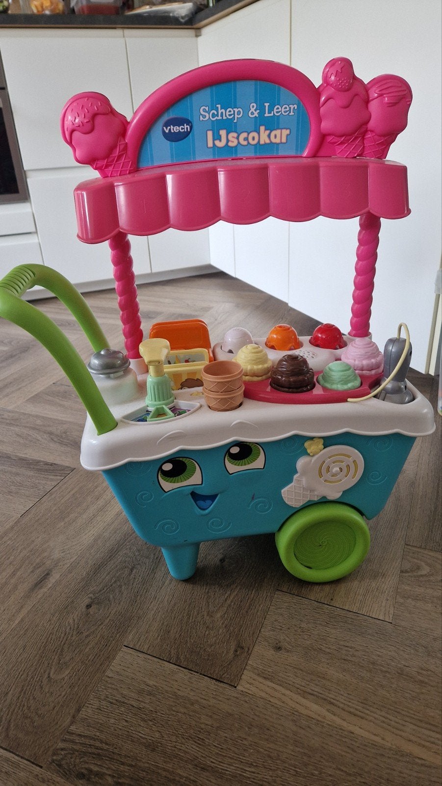 Vtech Schep & Leer IJscokar - Interactief Speelgoed, Ophalen, Gebruikt, Overige typen, Met wieltjes