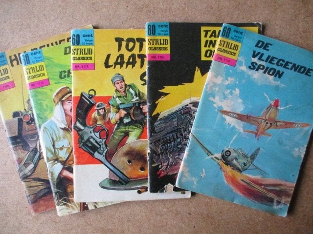 adv8525 strijd classics ministrip, Boeken, Eén stripboek, Ophalen, Gelezen