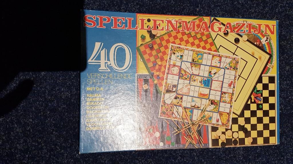 Spellendoos, Een of twee spelers, Ophalen of Verzenden, Zo goed als nieuw
