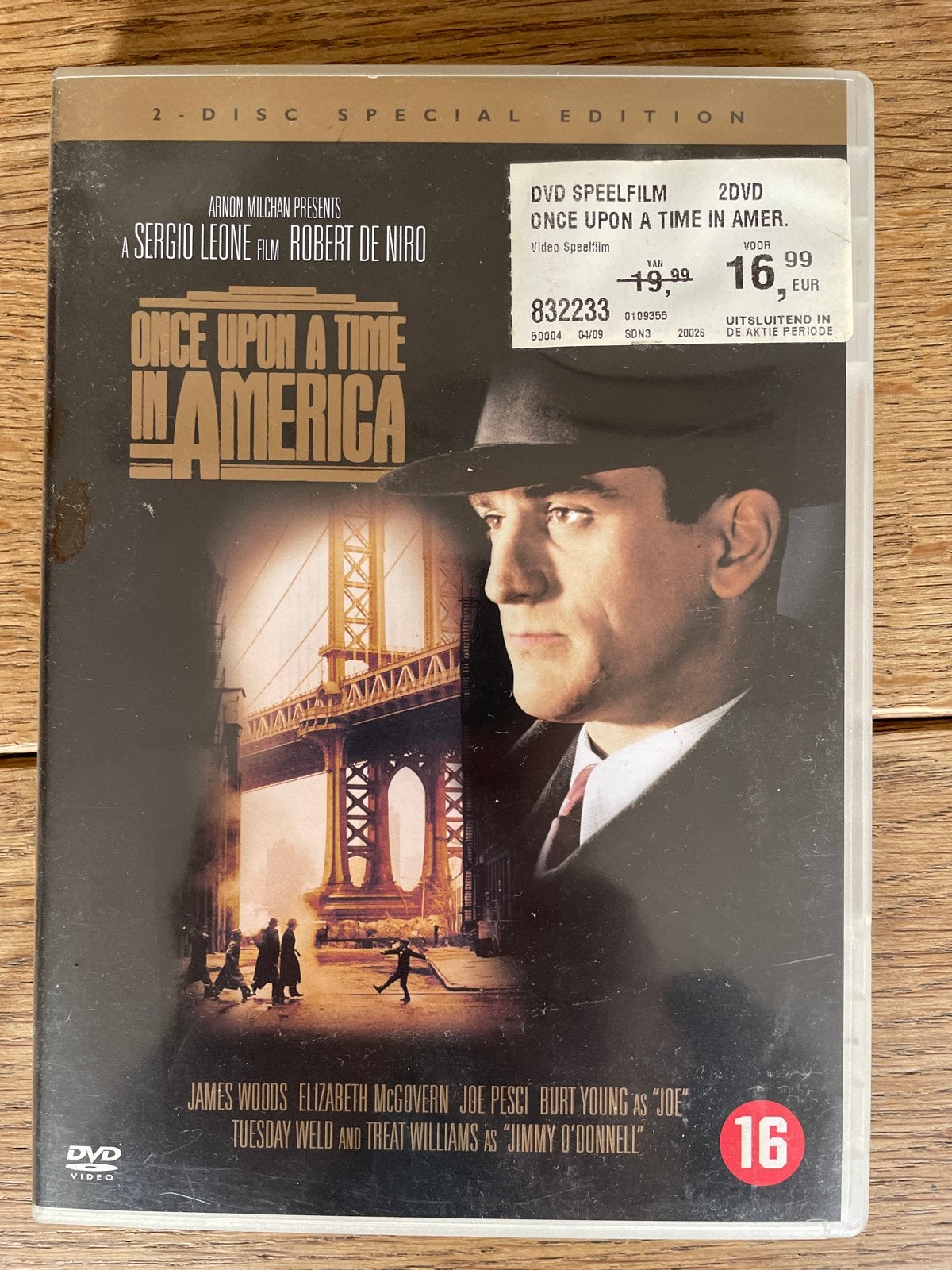 Once Upon a Time in America - 2 Disc Special Edition, Maffia en Misdaad, Vanaf 16 jaar, Nederlands, Ophalen of Verzenden