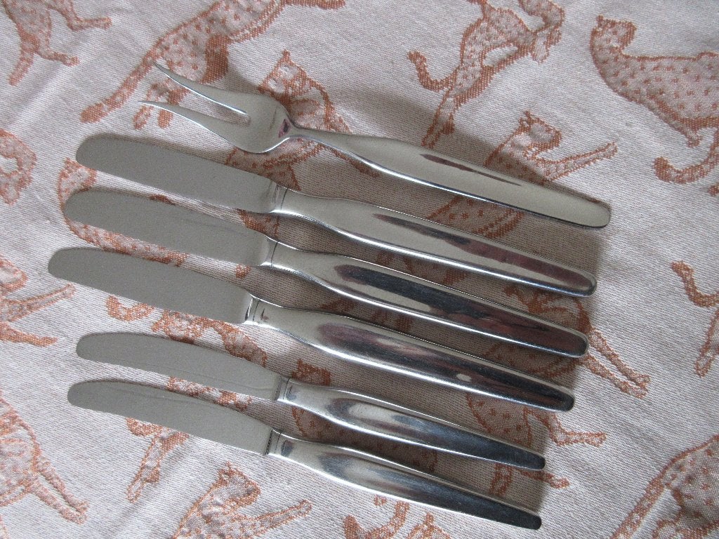 Keltum Ingrid 6 Delen voor € 7,50, Huis en Inrichting, Gebruikt, Keltum, Los bestek, Ophalen of Verzenden