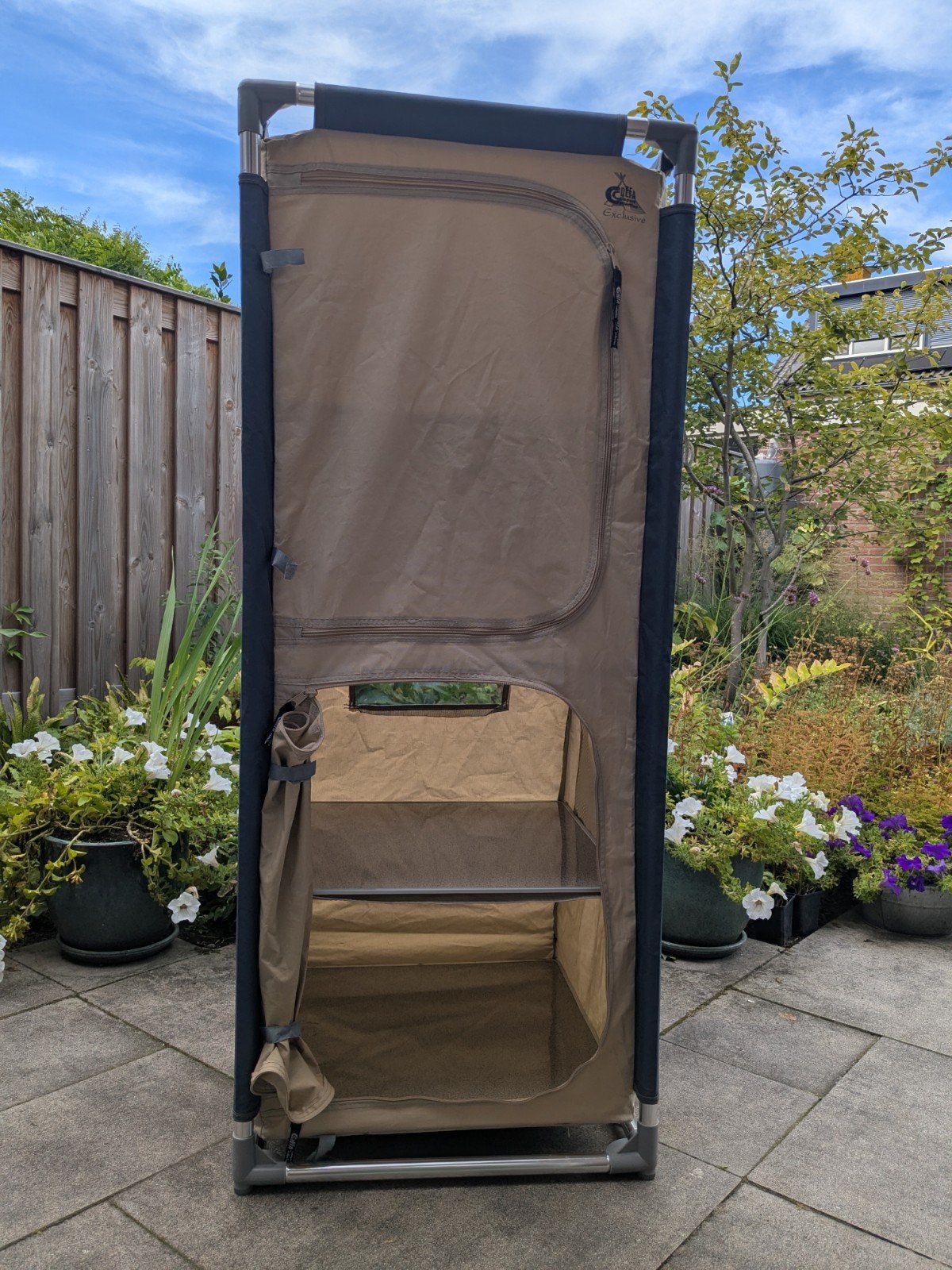 Defa Schuine Campingkast, Ophalen, Gebruikt