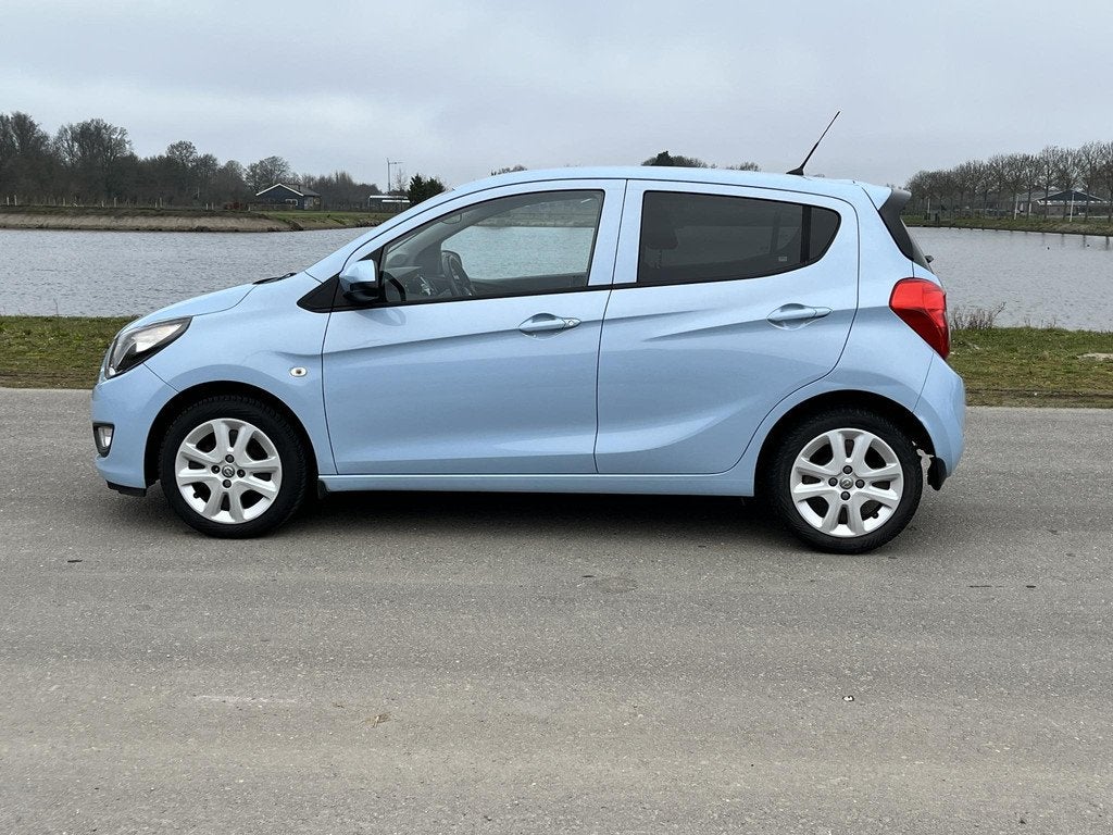 Opel KARL 1.0 ecoFLEX Edition Airco, cruise, stoel-stuurverw, Auto's, Voorwielaandrijving, 839 kg, Stof, Gebruikt