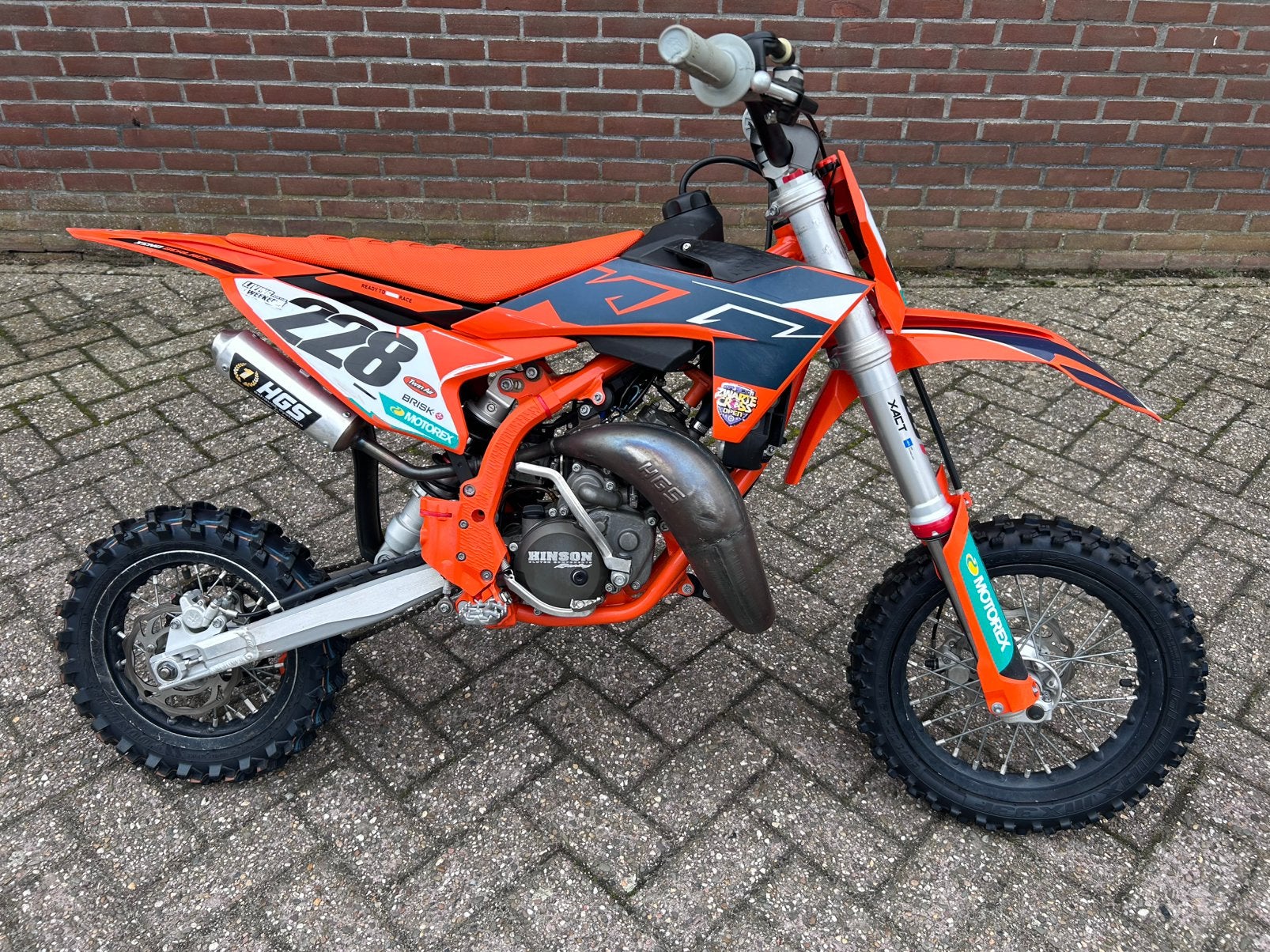 BLOEDSNELLE SX 50 FACTORY EDITION, Particulier, Crossmotor, 11 kW of minder, Automaat