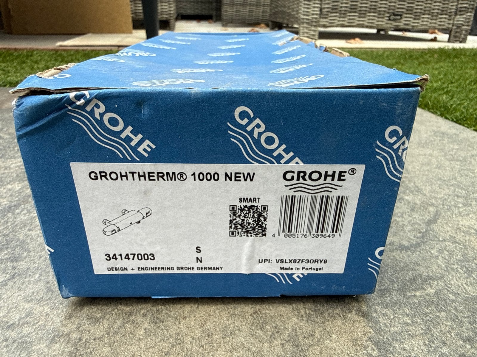 Grohtherm 1000 New Grohe Douchekraan, Ophalen, Nieuw, Chroom, Douche