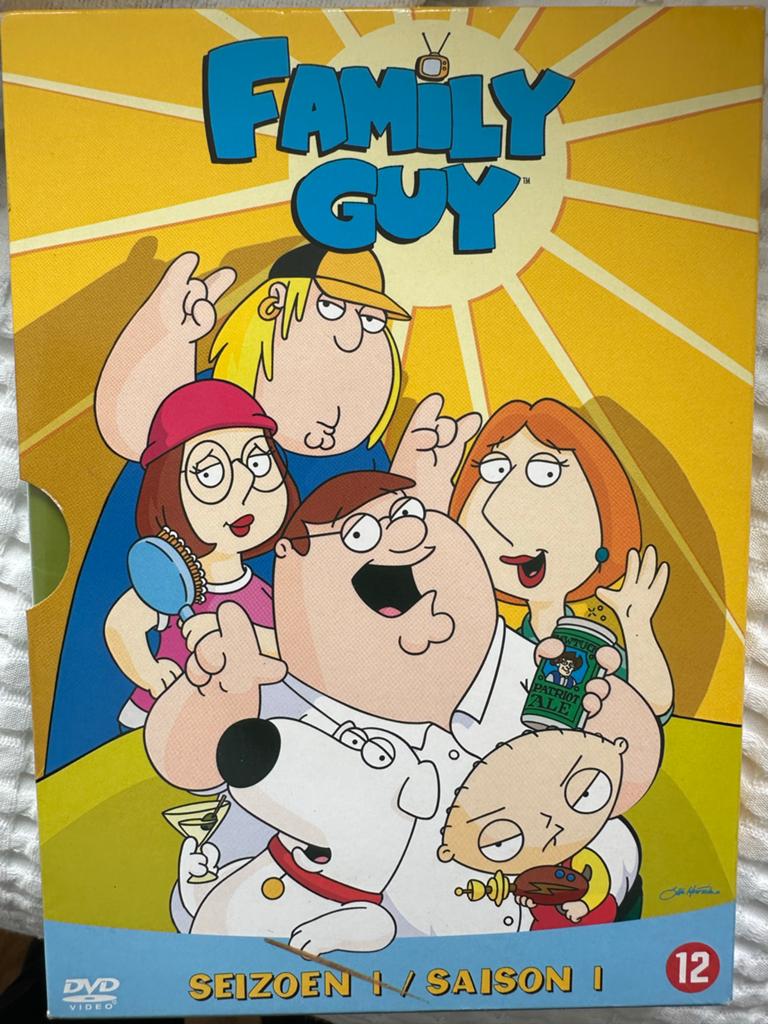 Family Guy Seizoen 1 DVD - De Complete Eerste Serie, Cd's en Dvd's, Dvd's | Tv en Series, Vanaf 12 jaar, Ophalen of Verzenden