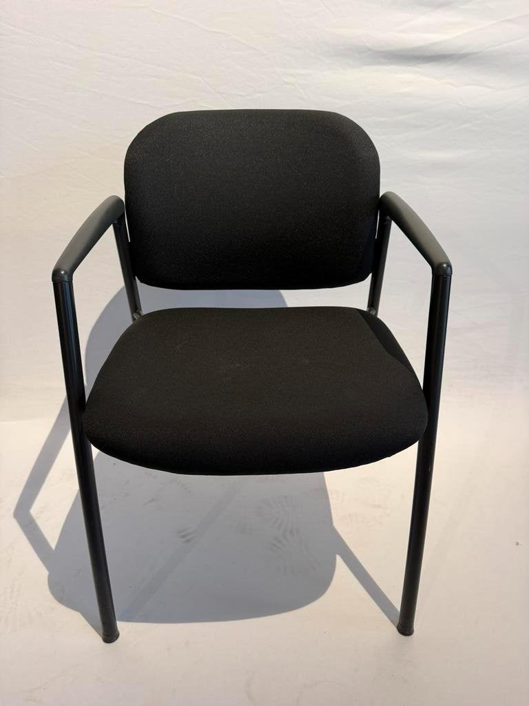 Ahrend vergaderstoel vergaderstoelen zwart, Metaal, Gebruikt, Zwart, Ophalen of Verzenden