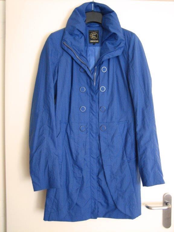 Zeer mooie lichtgewicht blauwe jas CREENSTONE 38 snazzeys, Kleding | Dames, Maat 38/40 (M), Creenstone, Nieuw, Verzenden