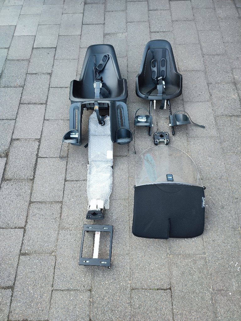 Bobike voor- en achterzitje, Ophalen, Gebruikt, 9 t/m 18 kg, Bobike