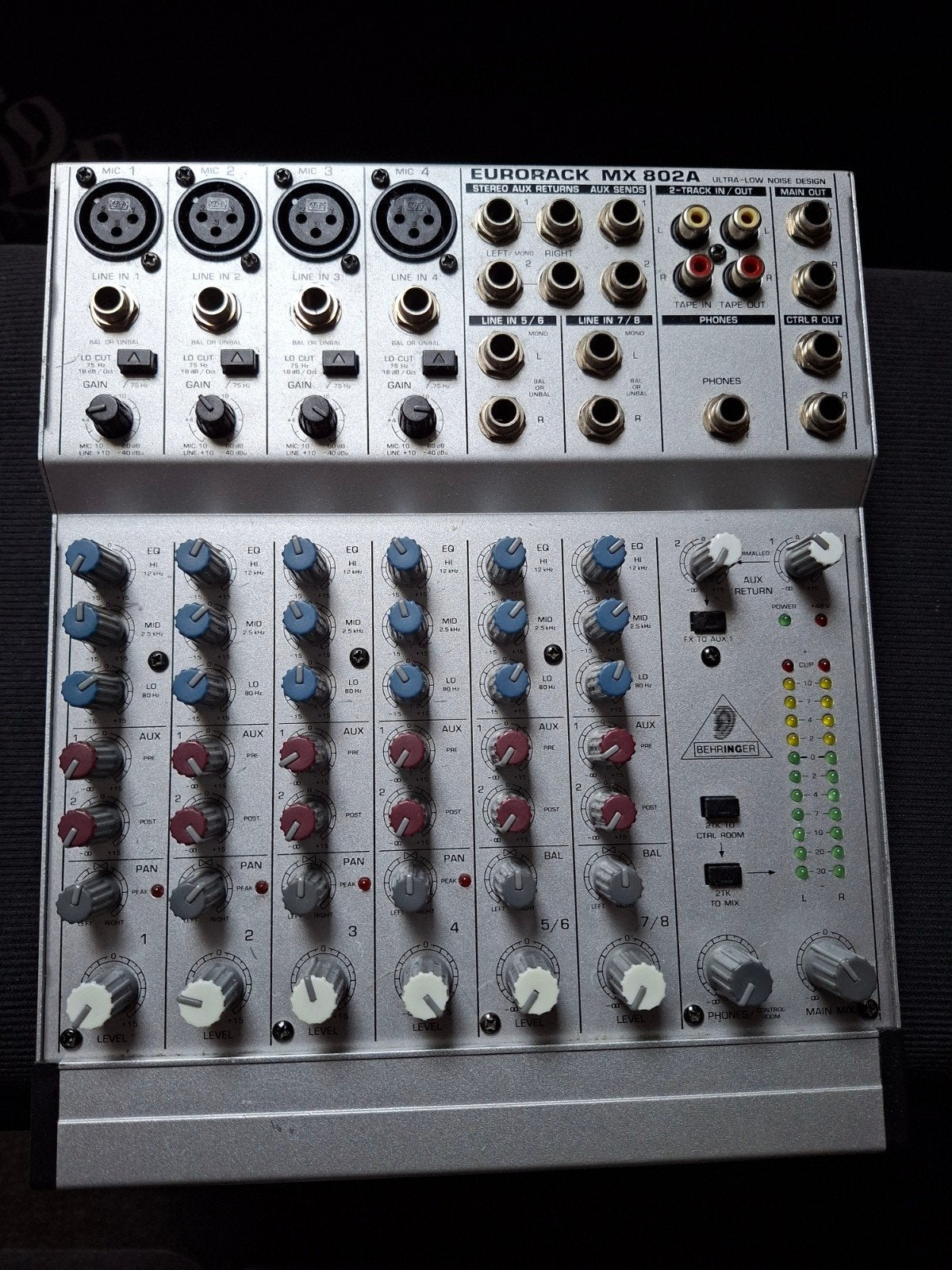 Mengpaneel Eurorack MX 802A, Ophalen, Gebruikt, 5 tot 10 kanalen