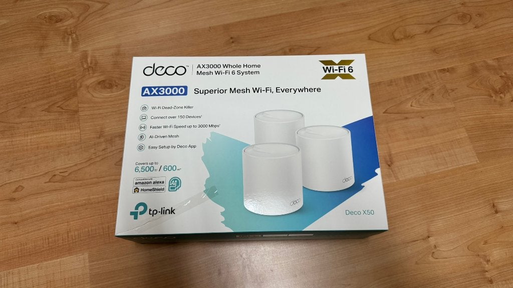 TP-Link Deco X50 / AX3000 (3x), Ophalen of Verzenden, Zo goed als nieuw, TP-Link Deco