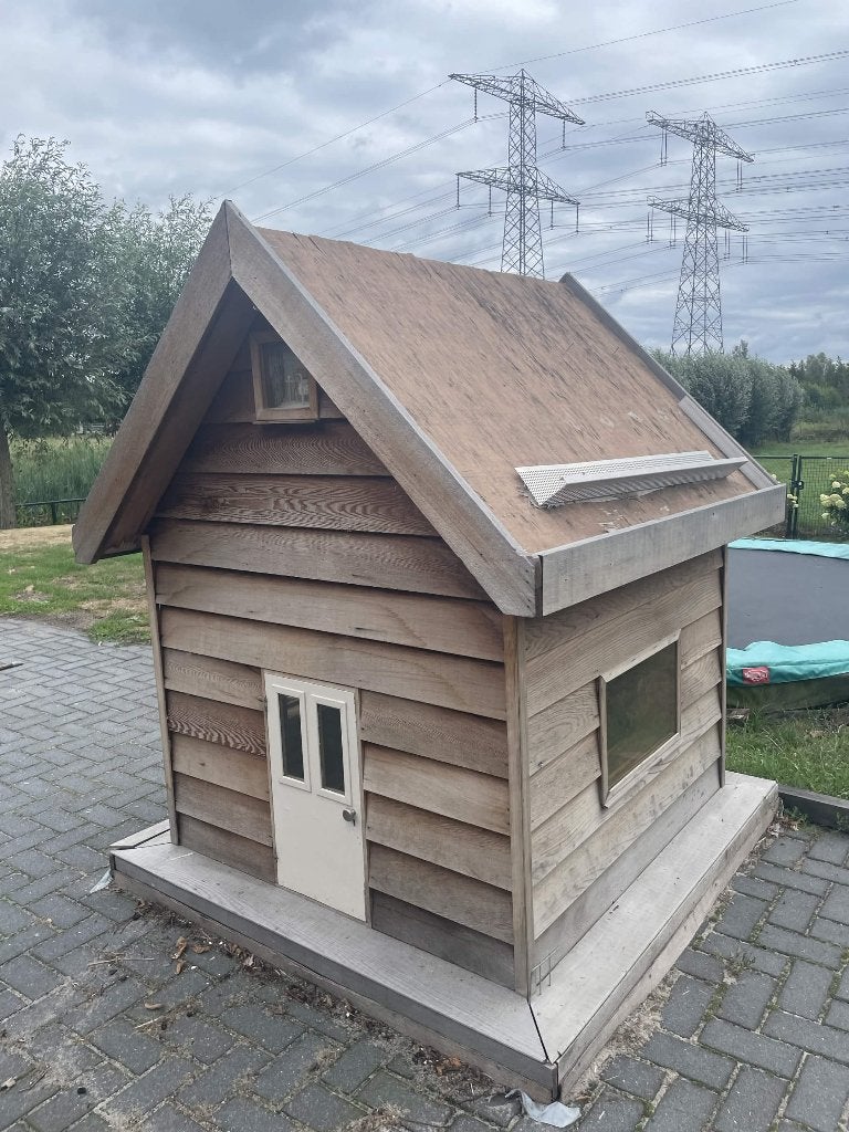 minihuisje op wielen ideaal als kippenhok of iets anders, Ophalen, Gebruikt