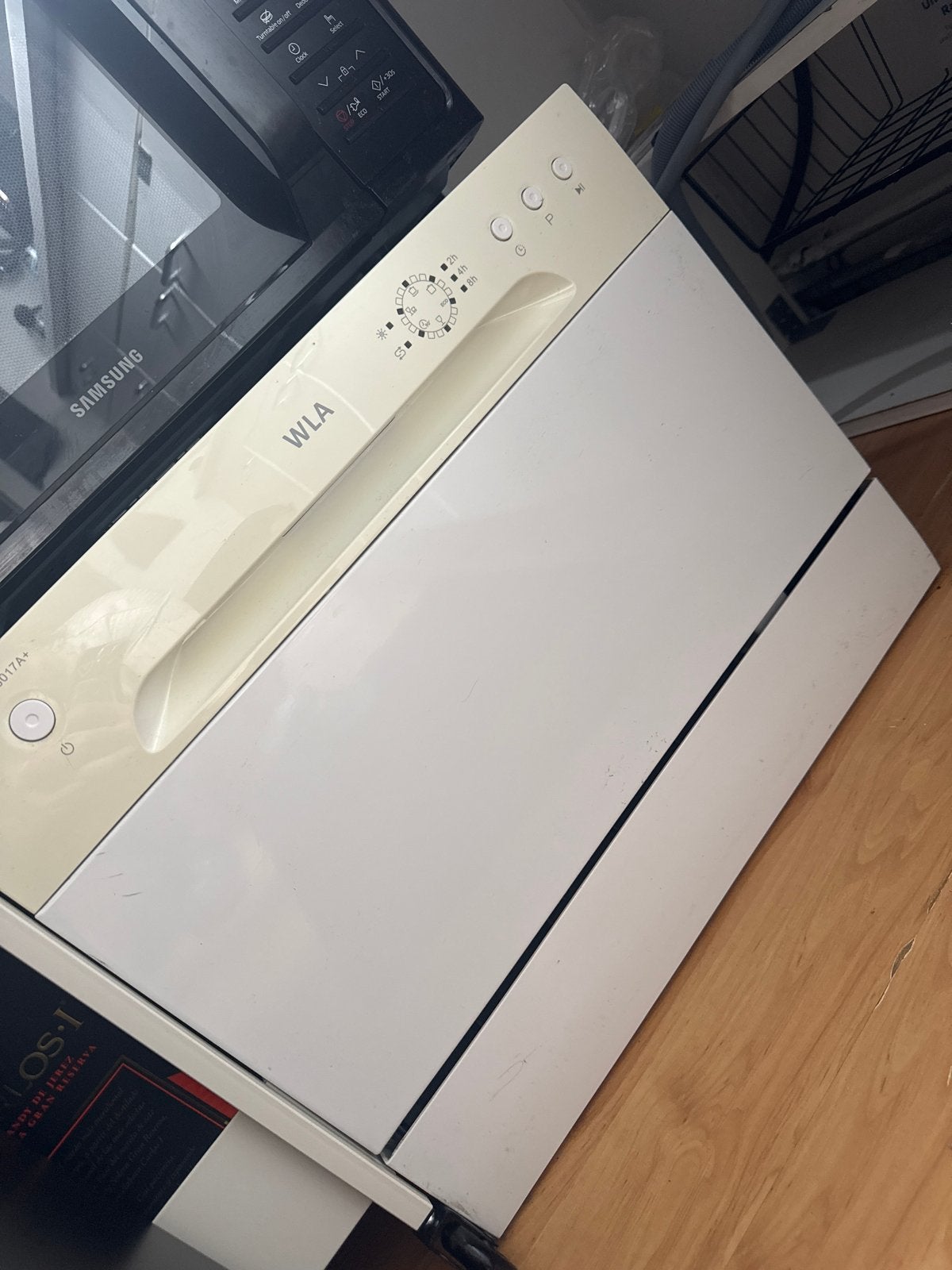 Compacte WLA DW 6017A+ vaatwasser, Witgoed en Apparatuur, Ophalen, Gebruikt, Minder dan 85 cm, Energieklasse A of zuiniger