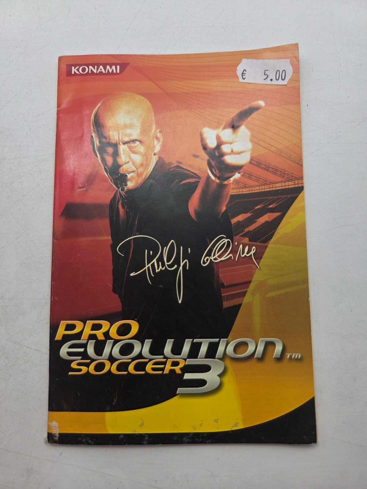 Pro Evolution Soccer 3 - PlayStation 2 (PS2) - Handleiding, Gebruikt, Konami of Europe GmbH, Berner Str. 103, 60437 Frankfurt/Main