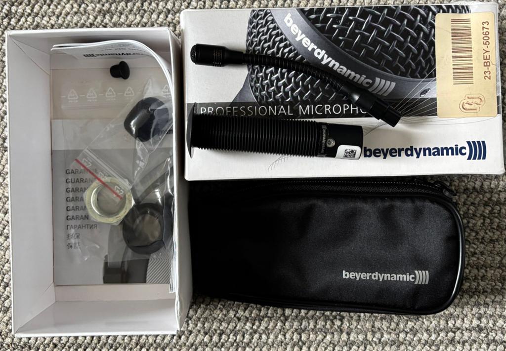 Beyerdynamic professionele microfoon GM 301 dynamic, Muziek en Instrumenten, Microfoons, Ophalen of Verzenden, Zo goed als nieuw