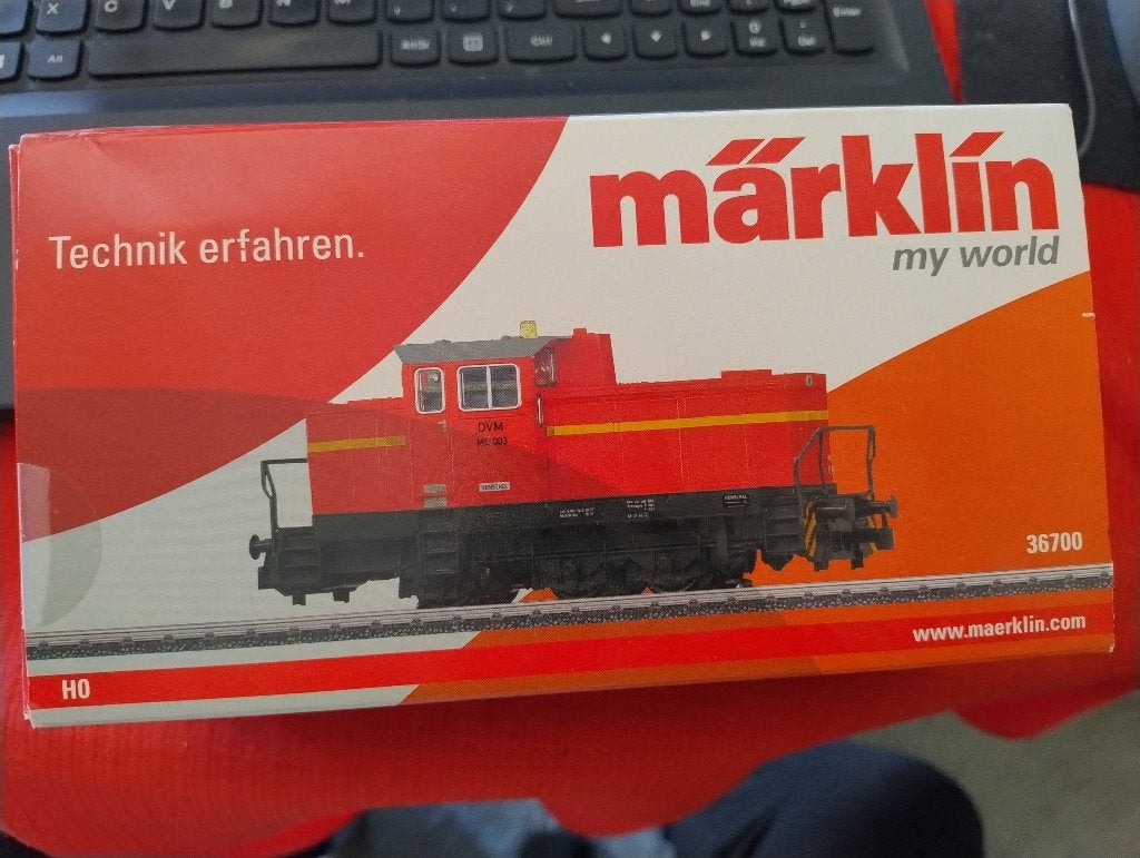 Märklin 36700 – Dieselloc Henschel DHG 700 – mfx Digitaal, Wisselstroom, Locomotief, Nieuw, Ophalen of Verzenden