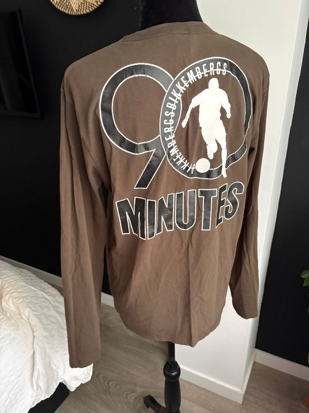 Bikkembergs Longsleeve Shirt Maat M - Zo goed als nieuw, Ophalen of Verzenden, Zo goed als nieuw, Maat 48/50 (M), Bruin