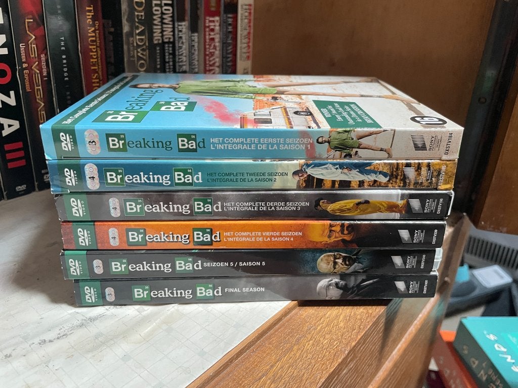 DVD boxsets Breaking Bad, Vanaf 16 jaar, Ophalen of Verzenden, Zo goed als nieuw, Actie en Avontuur