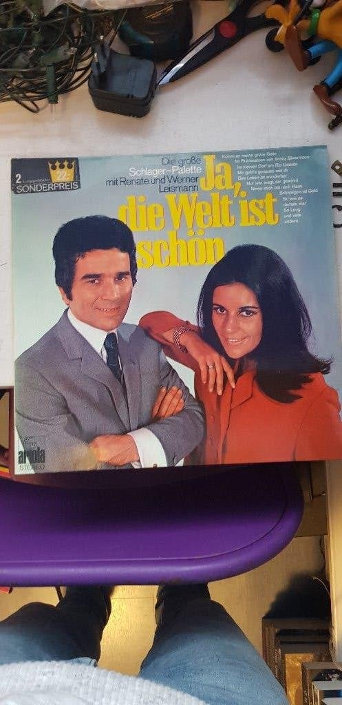 Renate /Werner Leismann-ja die welt ist schon(Z222-141), Ophalen of Verzenden, Zo goed als nieuw, Overige formaten