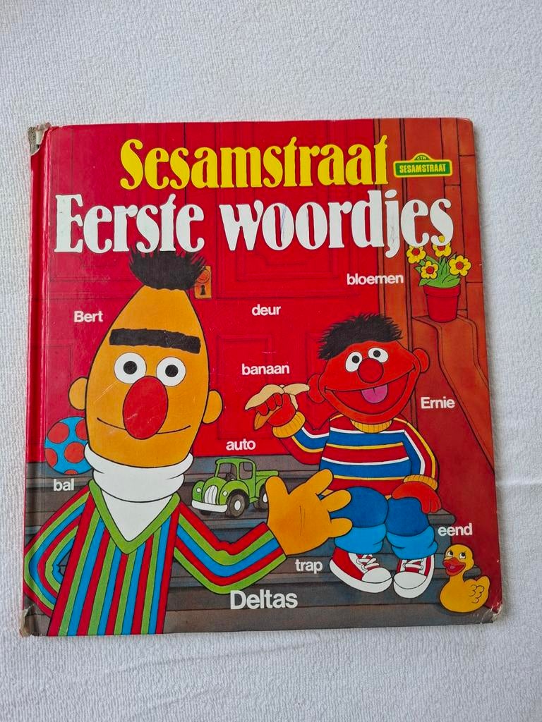 Boek Sesamstraat eerste woordjes, Boeken, Ophalen of Verzenden, Zo goed als nieuw