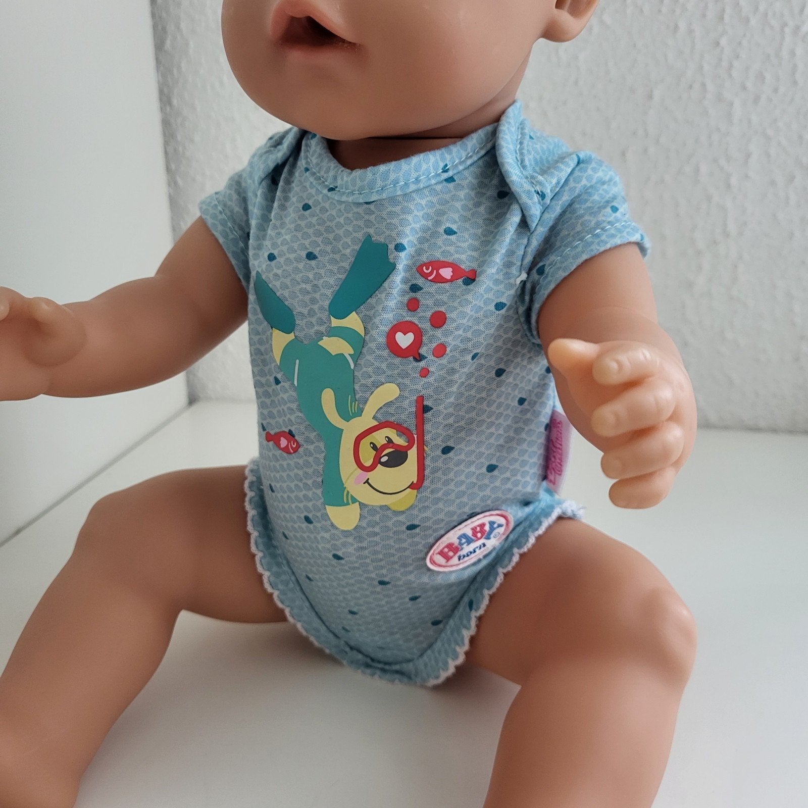 Baby Born kleertjes romper Babyborn excl.pop 43 cm., Ophalen of Verzenden, Zo goed als nieuw, Babypop