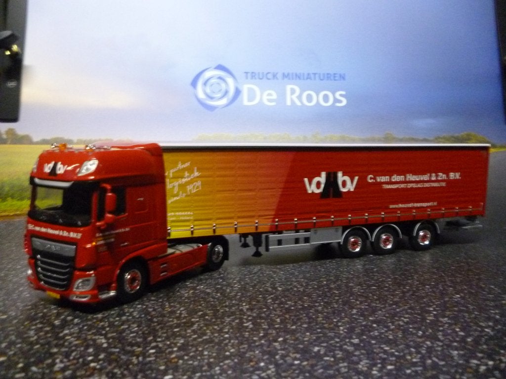 Tekno DAF XF 106 C. van den Heuvel, Ophalen of Verzenden, Nieuw, Bus of Vrachtwagen, Tekno