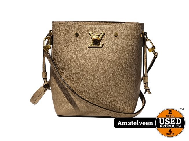 Louis Vuitton Calfskin Nano Lockme Bucket Bag 2021
