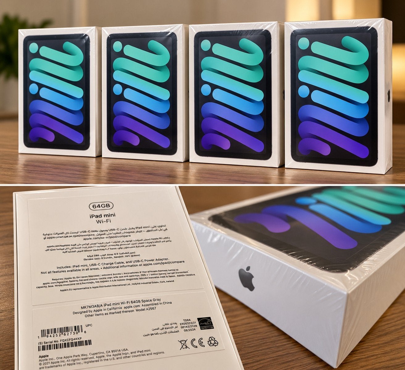 Apple iPad Mini 6 64GB Wi-Fi Space Gray – Nieuw & Geseald
