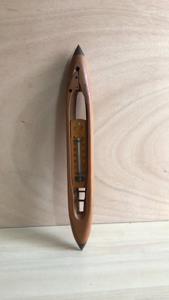 Weefspoel met thermometer, Ophalen of Verzenden