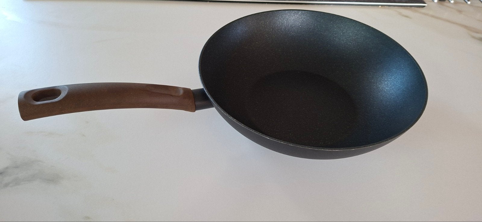 Wokpan - Zo goed als nieuw, Huis en Inrichting, Antiaanbaklaag, Ophalen of Verzenden, Zo goed als nieuw, GreenPan